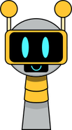 Fun Bot character from Sprunki game - Beats specialist